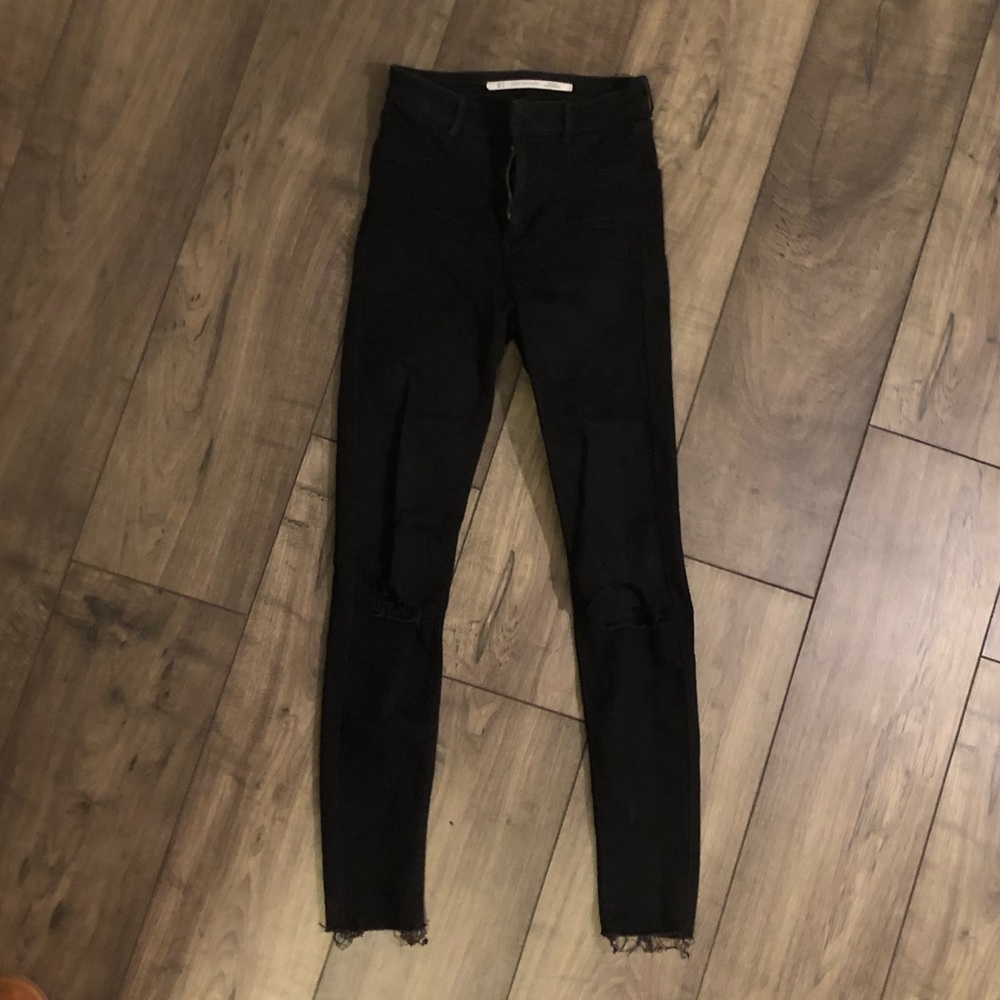 Zara Ripped Denim